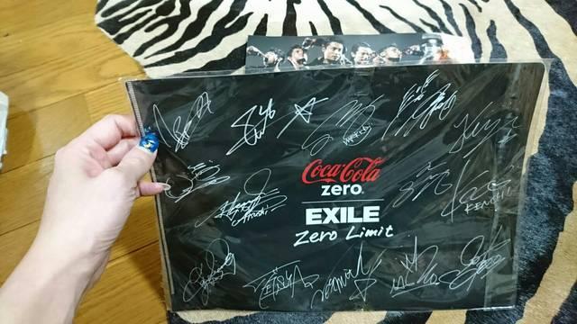 Coca-Cola×EXILEZero Limit クリアファイル < ホビー  Coca-Cola×EXILEZero Limit クリアファイル < ホビーの