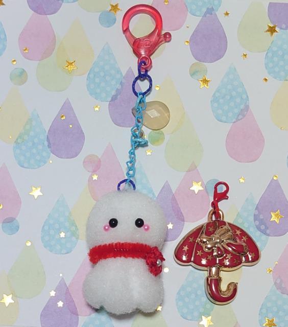 ハンドメイド♪『天気になぁ〜れ☆虹色ポンポンてるてる坊主』赤色 < ペット/手芸/園芸  ハンドメイド♪『天気になぁ〜れ☆虹色ポンポンてるてる坊主』赤色 < ペット/手芸/園芸の