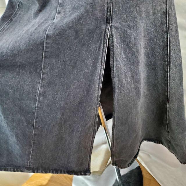 込み★GRL★デニム★ロングスリット入りジャンパースカート★S(7-9)★ < ブランド  込み★GRL★デニム★ロングスリット入りジャンパースカート★S(7-9)★ < ブランドの