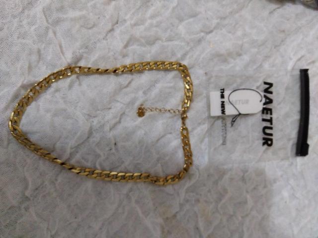 naetur ゴールド チェーンネックレス ロミー・ストリド < 女性アクセサリー/時計  naetur ゴールド チェーンネックレス ロミー・ストリド  < 女性アクセサリー/時計の