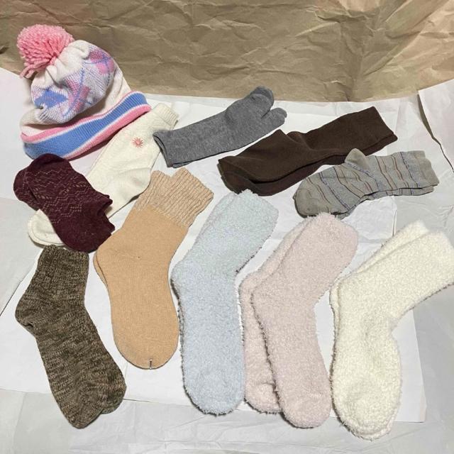【1円スタート】【おまとめ】 【衣類】 ソックス / ニット帽 / レディース < 女性ファッション 【1円スタート】【おまとめ】 【衣類】 ソックス / ニット帽 / レディース < 女性ファッションの