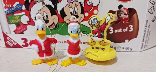 クリスマスオーナメント 3点 ドナルドダック ディズニー Disney チョコエッグ < おもちゃ クリスマスオーナメント 3点 ドナルドダック ディズニー Disney チョコエッグ < おもちゃの