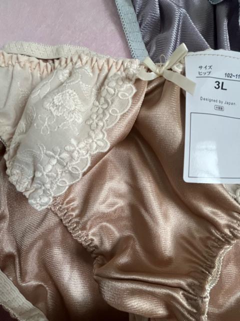 3Lサイズ!5枚セット!光沢ツルツル素材!シフォン使い!あり!色とりどり!高貴品格!エレガント!ショーツ!No.粋 < 女性ファッション 3Lサイズ!5枚セット!光沢ツルツル素材!シフォン使い!あり!色とりどり!高貴品格!エレガント!ショーツ!No.粋 < 女性ファッションの