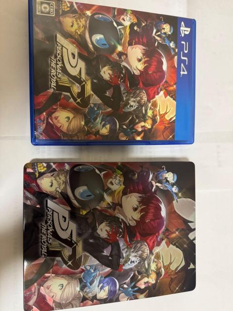 PS4 �y���\�i5 �U�E���C���� P5R �Q�[���\�t�g���X�`�[���u�b�N�P�[�X  �� �Q�[���{��/�\�t�g�� 