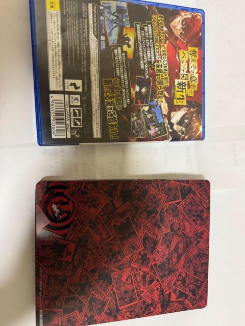 PS4 �y���\�i5 �U�E���C���� P5R �Q�[���\�t�g���X�`�[���u�b�N�P�[�X �� �Q�[���{��/�\�t�g�� 