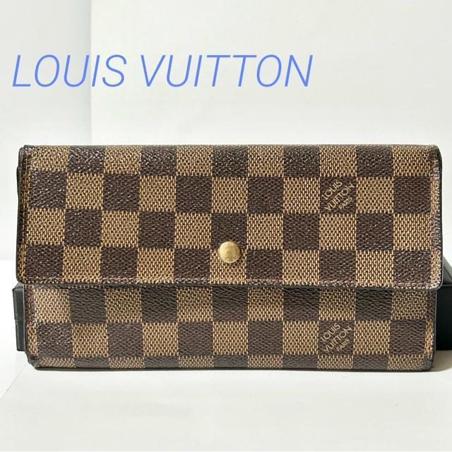 Louis Vuitton �_�~�G �|���g�t�H�C���E�C���^�[�i�V���i�� N61217 �O�܂蒷���z  �� �u�����h�� 
