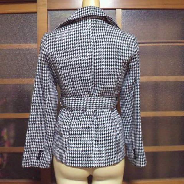 STAGE ONE千鳥柄 コート < 女性ファッション  STAGE ONE千鳥柄 コート < 女性ファッションの