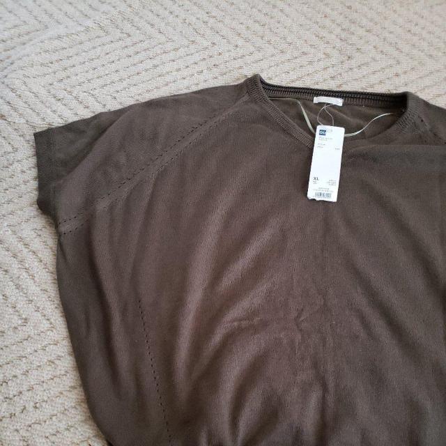 GU 焦げ茶色トップス < ブランド  GU 焦げ茶色トップス < ブランドの