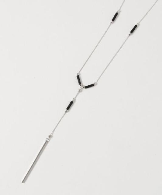 SALE●定価2,196円●ビーズ使いY字ネックレス●ロングネックレス < 女性アクセサリー/時計  SALE●定価2,196円●ビーズ使いY字ネックレス●ロングネックレス < 女性アクセサリー/時計の