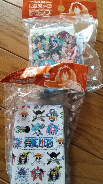 サントリー景品!非売品!新品!ワンピース麦わらの一族トランプ!2個セット! < ホビー  サントリー景品!非売品!新品!ワンピース麦わらの一族トランプ!2個セット! < ホビーの