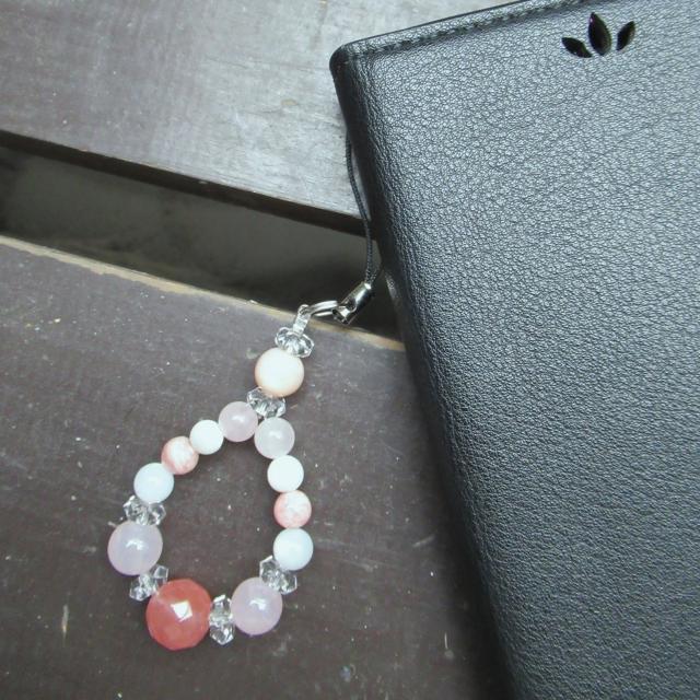 チェリークォーツxローズクォーツxピンクオパール 天然石 < 家電/AV チェリークォーツxローズクォーツxピンクオパール 天然石 < 家電/AVの