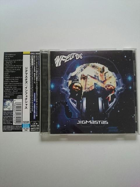 JIGMASTAS ジグマスタズ  『INFECTIOUS インフェクシャス』 帯付き国内盤 < CD/DVD/ビデオ  JIGMASTAS ジグマスタズ  『INFECTIOUS インフェクシャス』 帯付き国内盤  < CD/DVD/ビデオの