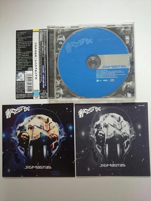 JIGMASTAS ジグマスタズ  『INFECTIOUS インフェクシャス』 帯付き国内盤 < CD/DVD/ビデオ  JIGMASTAS ジグマスタズ  『INFECTIOUS インフェクシャス』 帯付き国内盤 < CD/DVD/ビデオの