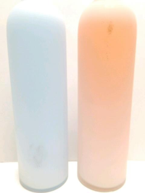 ●インテリアや花瓶に…カラー瓶(空き瓶)★ピンク1本・ブルー1本の2本セット < インテリア/ライフ  ●インテリアや花瓶に…カラー瓶(空き瓶)★ピンク1本・ブルー1本の2本セット < インテリア/ライフの