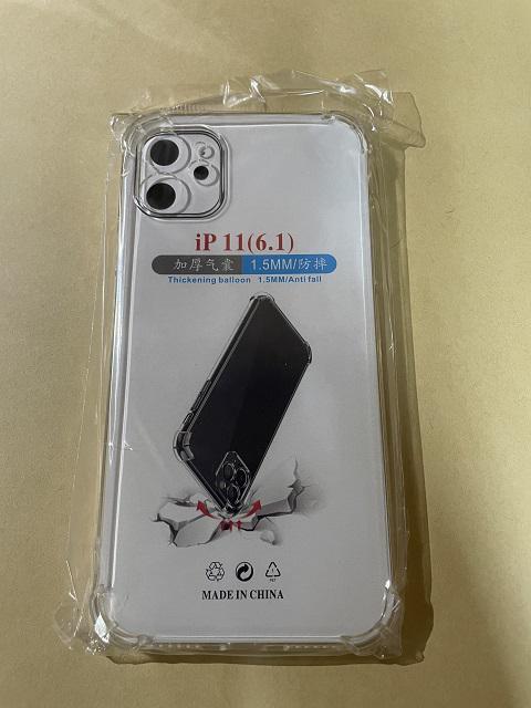 iphone11 クリア ラバー シリコン ケース ショック軽減 カバー < 家電/AV  iphone11 クリア ラバー シリコン ケース ショック軽減 カバー < 家電/AVの