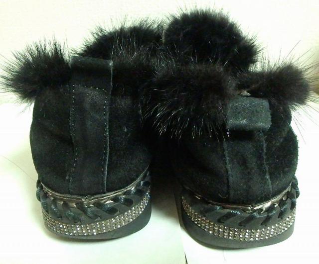 ◆magaett シューズ M 中古品 ブラック < 女性ファッション  ◆magaett シューズ M 中古品 ブラック < 女性ファッションの