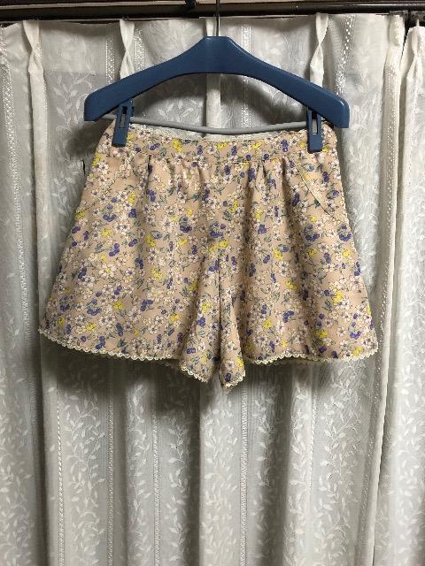 アプワイザー 花柄キュロット1 < ブランド  アプワイザー 花柄キュロット1  < ブランドの