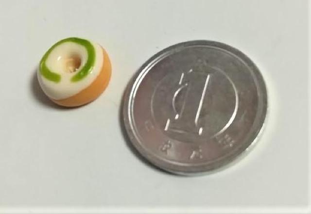 ミニチュア★クリームドーナツ★抹茶★シルバニアやリカちゃんハウスにもピッタリ★ドールハウスに★プチサイズ★ < おもちゃ  ミニチュア★クリームドーナツ★抹茶★シルバニアやリカちゃんハウスにもピッタリ★ドールハウスに★プチサイズ★ < おもちゃの