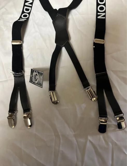 新品タグ付き サスペンダー LONDON < 男性ファッション  新品タグ付き サスペンダー LONDON < 男性ファッションの