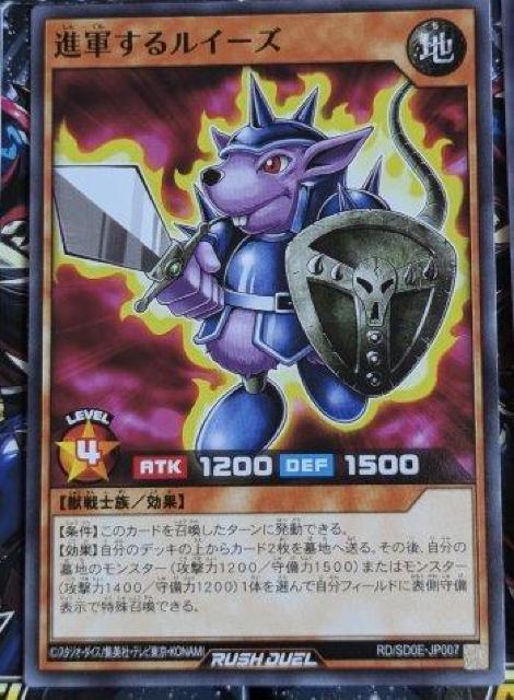 遊戯王ラッシュデュエル 黒魔術の儀式 進軍するルイーズ 3枚 < トレーディングカード  遊戯王ラッシュデュエル 黒魔術の儀式 進軍するルイーズ 3枚 < トレーディングカードの