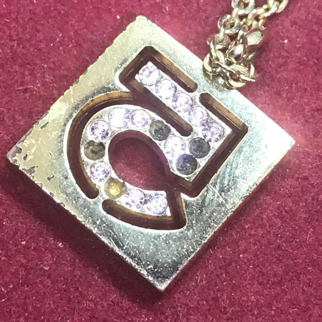 ヴィンテージ 正規品 シャネル No5 ラインストーン ネックレス ゴールド < ブランド ヴィンテージ 正規品 シャネル No5 ラインストーン ネックレス ゴールド < ブランドの