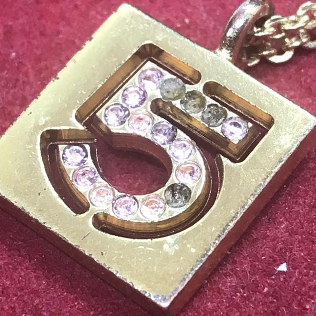 ヴィンテージ 正規品 シャネル No5 ラインストーン ネックレス ゴールド < ブランド ヴィンテージ 正規品 シャネル No5 ラインストーン ネックレス ゴールド < ブランドの