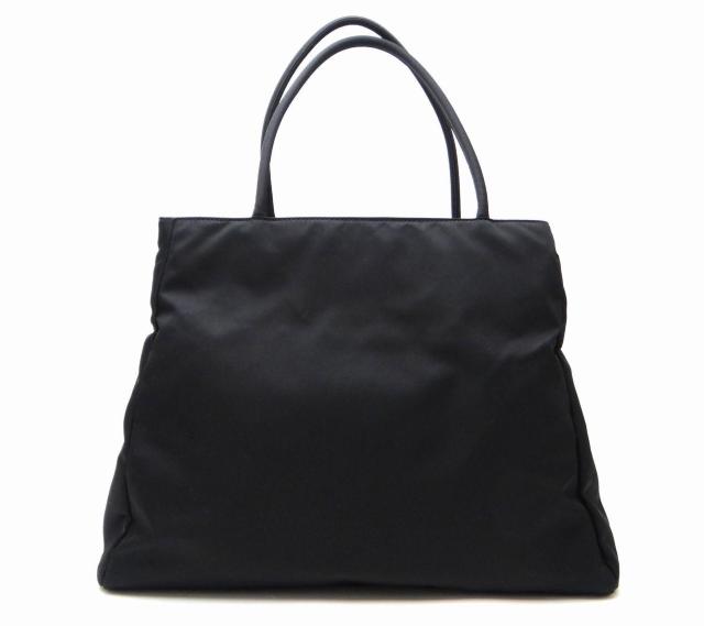 PRADA プラダ B3864 TESSUTO CITY ナイロン トートバッグ 三角プレート ブラック<USED> < ブランド  PRADA プラダ B3864 TESSUTO CITY ナイロン トートバッグ 三角プレート ブラック<USED> < ブランドの