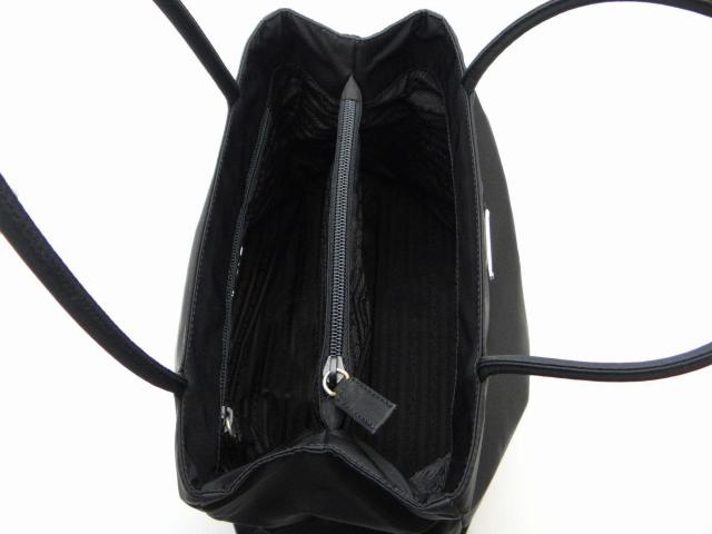 PRADA プラダ B3864 TESSUTO CITY ナイロン トートバッグ 三角プレート ブラック<USED> < ブランド  PRADA プラダ B3864 TESSUTO CITY ナイロン トートバッグ 三角プレート ブラック<USED> < ブランドの