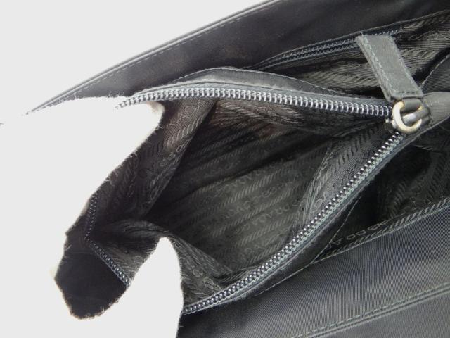 PRADA プラダ B3864 TESSUTO CITY ナイロン トートバッグ 三角プレート ブラック<USED> < ブランド  PRADA プラダ B3864 TESSUTO CITY ナイロン トートバッグ 三角プレート ブラック<USED> < ブランドの