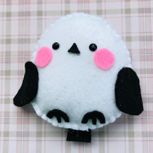 ハンドメイド シマエナガ フエルトマスコットC < ペット/手芸/園芸 ハンドメイド シマエナガ フエルトマスコットC < ペット/手芸/園芸の