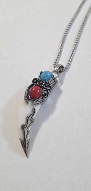 ターコイズネックレス★新品 カッコいいネックレス ネックレス インディアンアクセサリー インディアン ウエスタン < 女性アクセサリー/時計 ターコイズネックレス★新品 カッコいいネックレス ネックレス インディアンアクセサリー インディアン ウエスタン < 女性アクセサリー/時計の