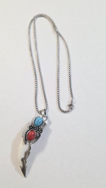 ターコイズネックレス★新品 カッコいいネックレス ネックレス インディアンアクセサリー インディアン ウエスタン < 女性アクセサリー/時計 ターコイズネックレス★新品 カッコいいネックレス ネックレス インディアンアクセサリー インディアン ウエスタン < 女性アクセサリー/時計の