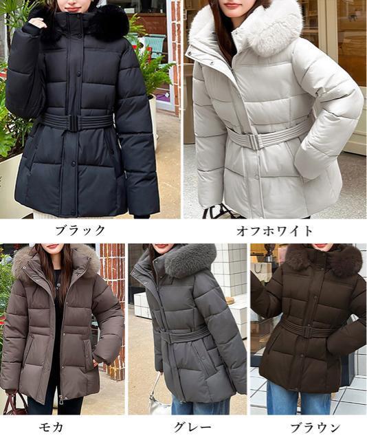 送料無料 新品 フーディーダウンジャケット 中綿アウター < 女性ファッション 送料無料 新品 フーディーダウンジャケット 中綿アウター < 女性ファッションの