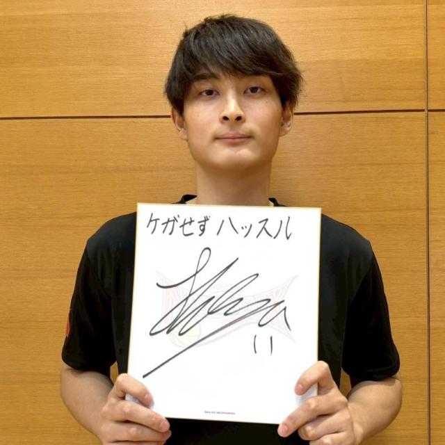 #11 浅井 英矢選手 後半戦の意気込みやブースターへのメッセージ付きサイン色紙 < レジャー/スポーツ #11 浅井 英矢選手 後半戦の意気込みやブースターへのメッセージ付きサイン色紙 < レジャー/スポーツの