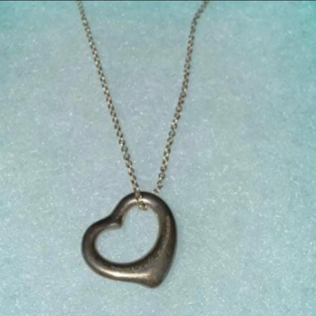 �V�i���g�p�@Tiffany & Co. �I�[�v���n�[�g�l�b�N���X�@�V���o�[ �� �u�����h�� 