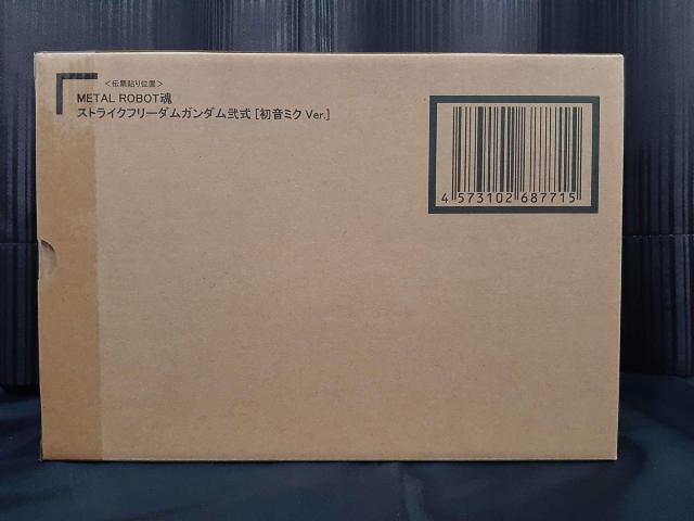 METAL ROBOT魂 SIDE MS ストライクフリーダムガンダム弐式 初音ミク Ver. 機動戦士ガンダム < アニメ/コミック/キャラクター METAL ROBOT魂 SIDE MS ストライクフリーダムガンダム弐式 初音ミク Ver. 機動戦士ガンダム < アニメ/コミック/キャラクターの