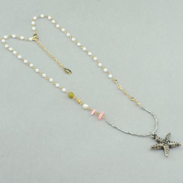 新品アンティーク調ヒトデネックレス < 女性アクセサリー/時計  新品アンティーク調ヒトデネックレス < 女性アクセサリー/時計の