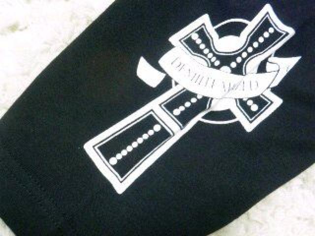 【DMZ】オラオラ.悪羅悪羅♪ブランド.クロスロゴプリントTシャツ < 男性ファッション 【DMZ】オラオラ.悪羅悪羅♪ブランド.クロスロゴプリントTシャツ < 男性ファッションの