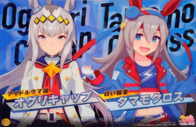 ウマ娘〜『オグリキャップ&タマモクロス』のクリアビジュアルポスター < アニメ/コミック/キャラクター  ウマ娘〜『オグリキャップ&タマモクロス』のクリアビジュアルポスター  < アニメ/コミック/キャラクターの