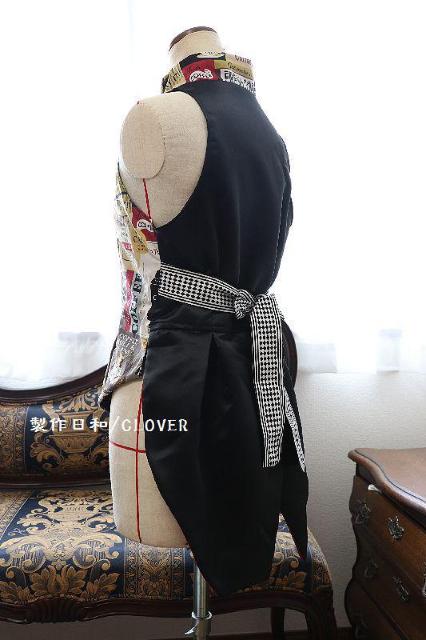 カフェ柄ベスト XS〜Mサイズ < 女性ファッション  カフェ柄ベスト XS〜Mサイズ < 女性ファッションの