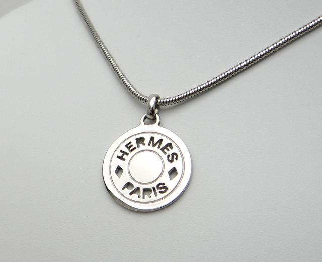 HERMES エルメス セリエ ロングチェーン ネックレス ペンダント<USED>【送料無料】 < ブランド HERMES エルメス セリエ ロングチェーン ネックレス ペンダント<USED>【送料無料】 < ブランドの