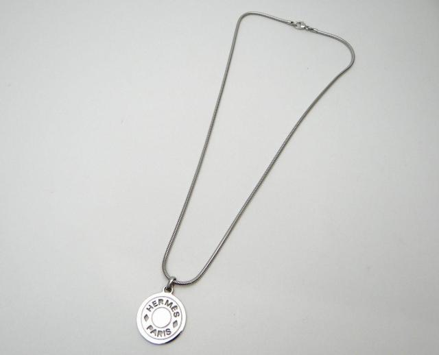 HERMES エルメス セリエ ロングチェーン ネックレス ペンダント<USED>【送料無料】 < ブランド HERMES エルメス セリエ ロングチェーン ネックレス ペンダント<USED>【送料無料】 < ブランドの