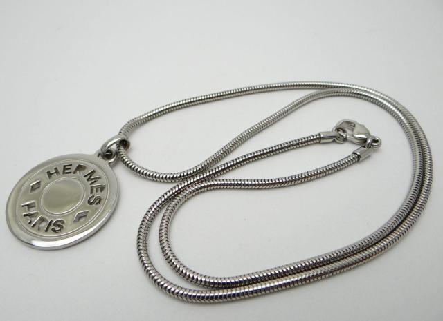 HERMES エルメス セリエ ロングチェーン ネックレス ペンダント<USED>【送料無料】 < ブランド HERMES エルメス セリエ ロングチェーン ネックレス ペンダント<USED>【送料無料】 < ブランドの