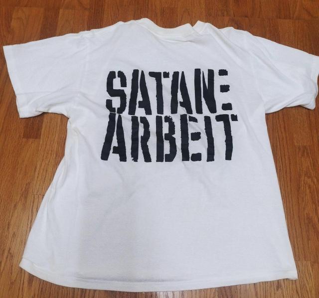 アンダーグラウンドプロフェッショナリズム サタンアルバイト ビンテージTシャツ < 男性ファッション  アンダーグラウンドプロフェッショナリズム サタンアルバイト ビンテージTシャツ < 男性ファッションの