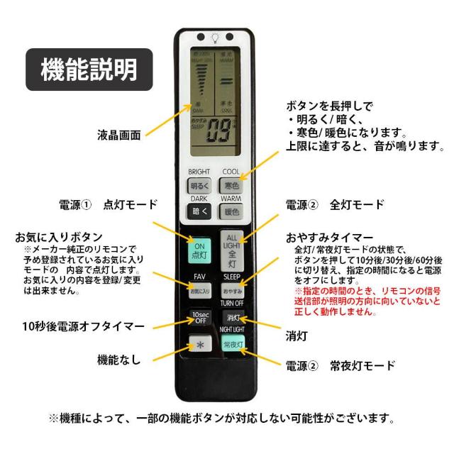照明 リモコン 電気  リモコン互換 代用 パナソニック 予備 汎用 ライトリモコン LED 蛍光灯 シーリングライト 調光調色 < 家電/AV  照明 リモコン 電気  リモコン互換 代用 パナソニック 予備 汎用 ライトリモコン LED 蛍光灯 シーリングライト 調光調色 < 家電/AVの