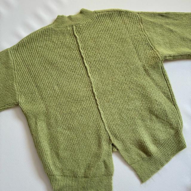 ◆美品◆トプカピ◆アルパカ混◆ふわふわモヘヤニット◆ウール◆ライトグリーン◆M < ブランド  ◆美品◆トプカピ◆アルパカ混◆ふわふわモヘヤニット◆ウール◆ライトグリーン◆M < ブランドの