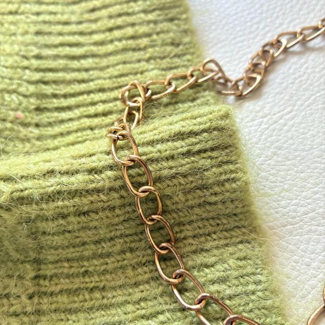 ◆美品◆トプカピ◆アルパカ混◆ふわふわモヘヤニット◆ウール◆ライトグリーン◆M < ブランド  ◆美品◆トプカピ◆アルパカ混◆ふわふわモヘヤニット◆ウール◆ライトグリーン◆M < ブランドの