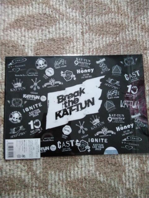 Break the KATーTUN クリアファイル < タレントグッズ Break the KATーTUN クリアファイル < タレントグッズの
