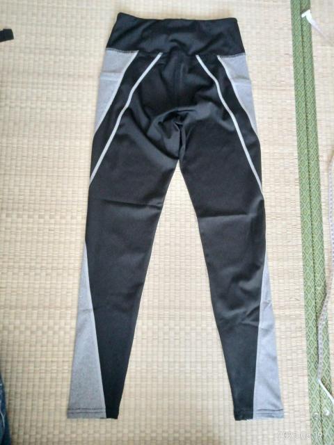 ストレッチフィット ヨガパンツ ブラック/グレーSサイズ(USサイズ) < 女性ファッション ストレッチフィット ヨガパンツ ブラック/グレーSサイズ(USサイズ) < 女性ファッションの