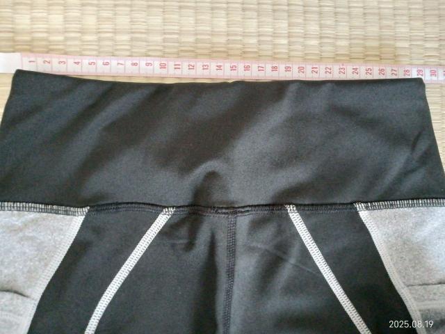 ストレッチフィット ヨガパンツ ブラック/グレーSサイズ(USサイズ) < 女性ファッション ストレッチフィット ヨガパンツ ブラック/グレーSサイズ(USサイズ) < 女性ファッションの